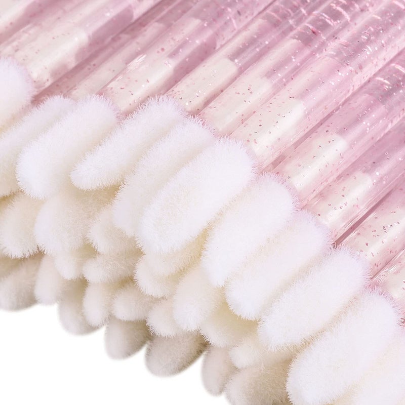 Ruby Face Rubyface Lip Applicators Disposable Lip Brush, Lips Wands Applicators, Lipstick Applicators Disposable Doe Foot Applicators Lips Brush Wands (multicolor, 200 pcs) - Image 2