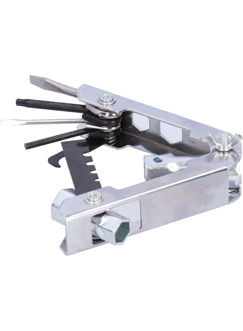 GGOOT Chainsaw Multitool Combination Kit - Foldable Pocket Hardware Hand Tools Perfect for Gardening, Wood Cutting, and Outdoor Use 705-580 - Image 5
