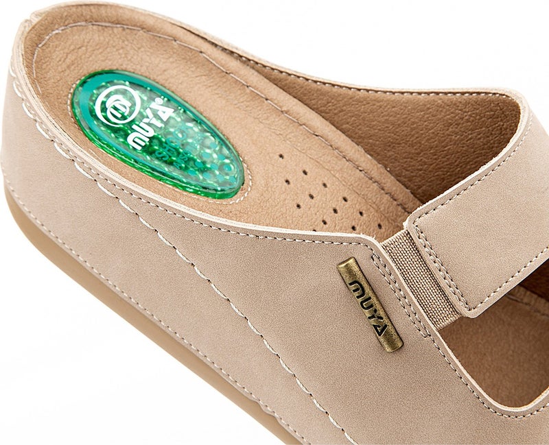 MUYA Panna Anatomical Gel Supported Four Seasons Women's Slippers Mink  - Image 3
