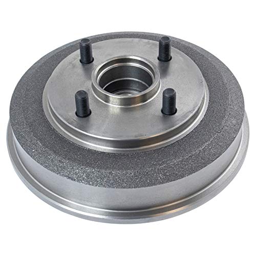 TRQ Rear Brake Shoe & Drum Kit Compatible with 2000-2008 Ford Focus - Image 4