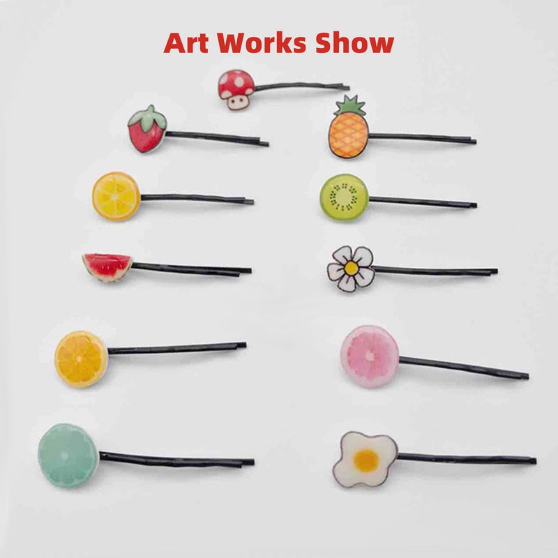 50 Sheets Shrink Films Kit Shrinky Art Film Paper Heat-Shrink Sheets for DIY Craft Ornaments Pendants Earrings Keychains Accessories, 7.9 * 5.7 Inches - Image 5