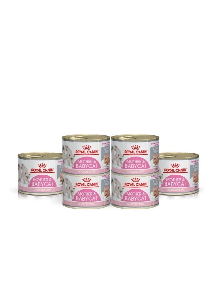 رويال كانين طعام القطط الرطب من رويال كانين فيلين نيوتريشن للأم والطفل - 6 عبوات سعة 195 جرام - Image 1