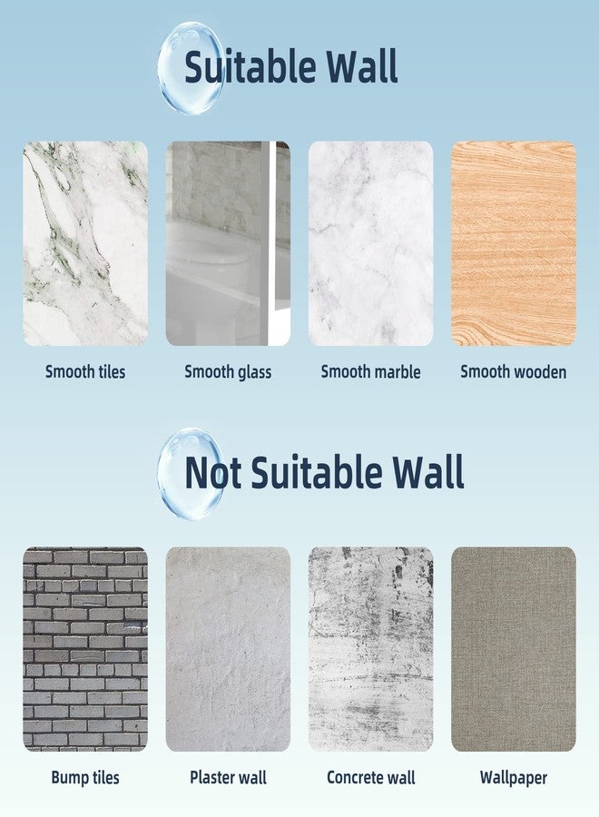 Hibbent Showerhead Holder, Strong Adhesive and Waterproof Handheld Shower Holder and Bracket, Height Adjustable Shower Wand Holder, Wall Mount, No Drilling, Chrome Finish - Image 5