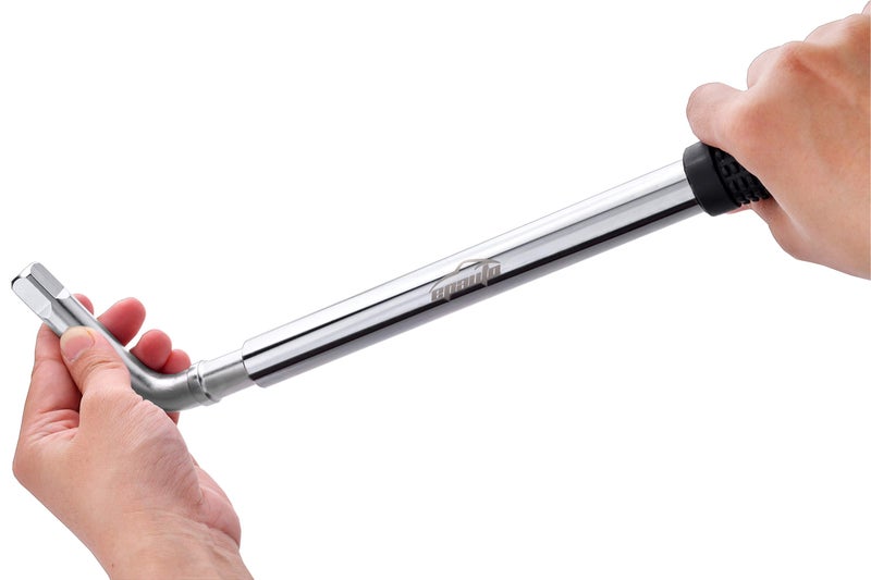 EPAuto Telescoping Lug Wrench, Wheel Wrench with CR-V Sockets (17/19, 21/22mm) - Image 5