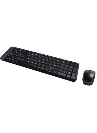 Logitech MK215 Wireless Keyboard and Mouse Combo, 2.4 GHz Wireless, 3 Years Warranty, Compact Design, 2-Year Battery Life(Keyboard),5 Month Battery Life(Mouse) PC/Laptop- Black - pzsku/Z46A52B0A1AF37EB3E896Z/45/_/1722608487/5bec3c38-ada6-4950-a3bf-fba9cf186fcc