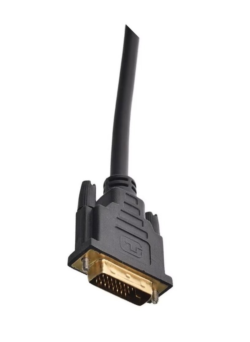 HDMI CABLE TO DVI TO CONNECT ANY DEVICE TO OLD MONITORS COMPATIBLE WITH ANY DEVICE THAT HAS HDMI PORT Resolution 1080P /2K/4K - Image 3