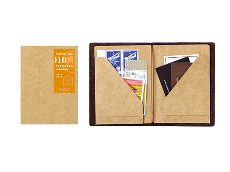 Designphil Midori Traveler's Notebook Passport Size Refill (010) Craft File