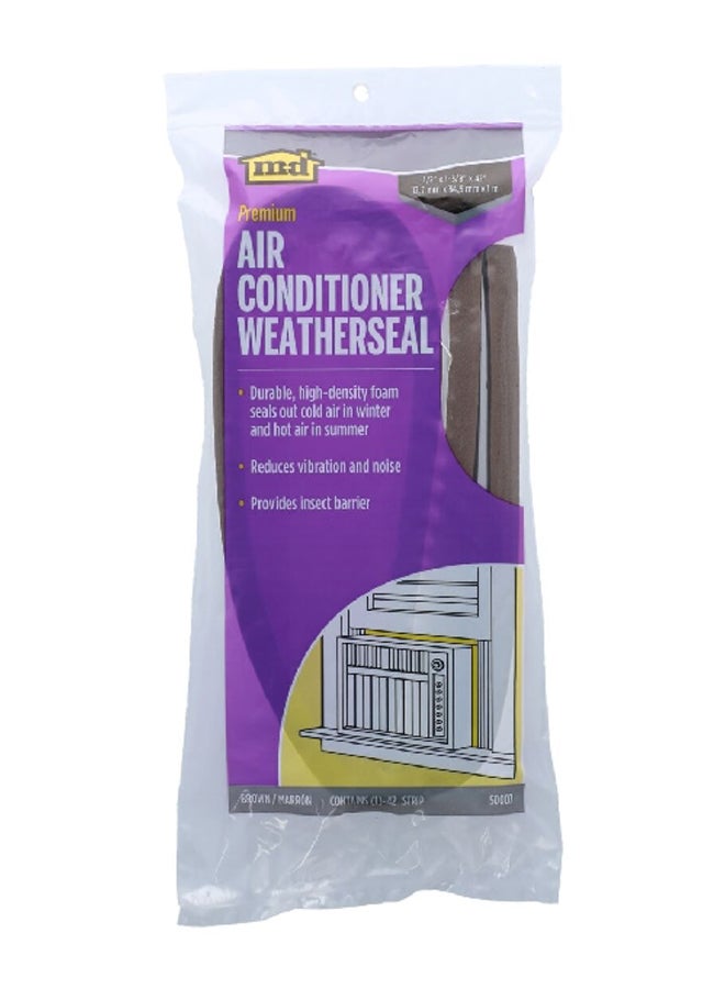 M-D Building Products Durable High-Density Foam Air Conditioner Weather Seal Beige and Brown 42 x 0.5 Inch 19443059  - Image 3