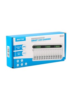 BESTON Beston C9025L Charger for 12 Batteries of 1.2V AA and AAA Batteries  - Image 1