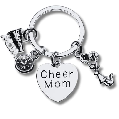 Infinity Collection - Cheer Mom or Dad Keychain - "Some People Have to Wait Their Entire Lives to Meet Their Favorite Athlete, I Raised Mine" - Image 1