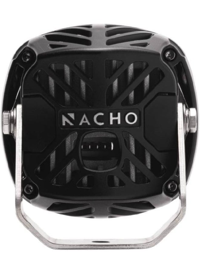 ARB NACHO Quatro Flood Beam Off Road LED Light. 4 Inch 60w Round Lights (Set of 2)  - Image 5