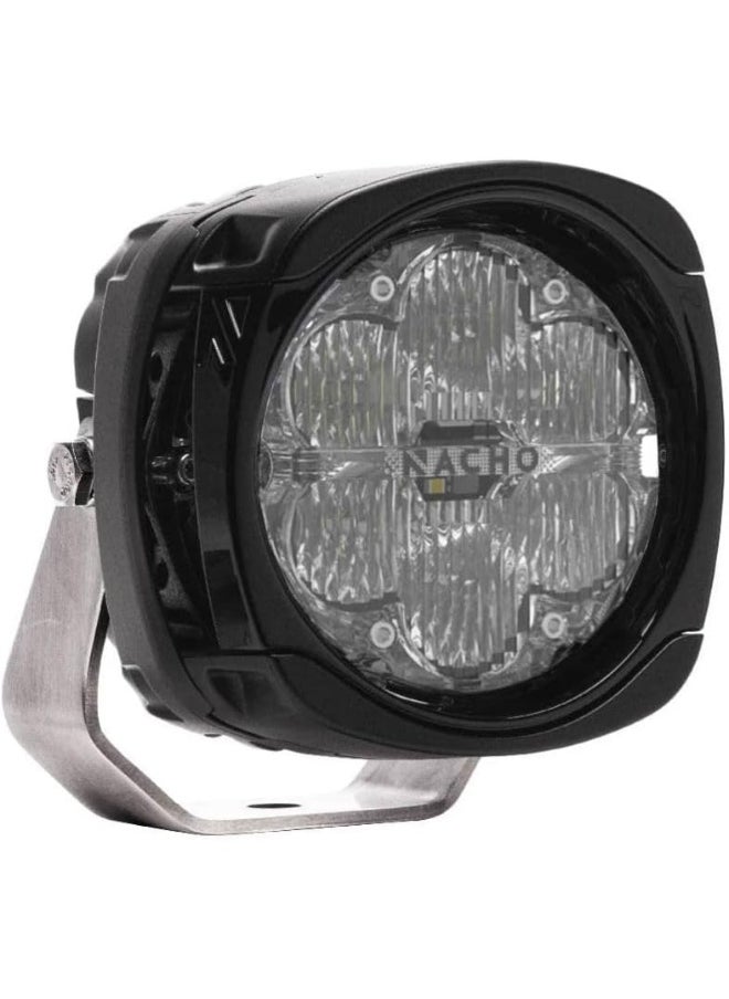 ARB NACHO Quatro Flood Beam Off Road LED Light. 4 Inch 60w Round Lights (Set of 2)  - Image 2