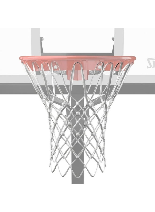 SPALDING Heavy Duty Standard Fit Durable All Weather Basketball Net White 14 x 6.7 x 12.6 cm 8284SP - Image 4