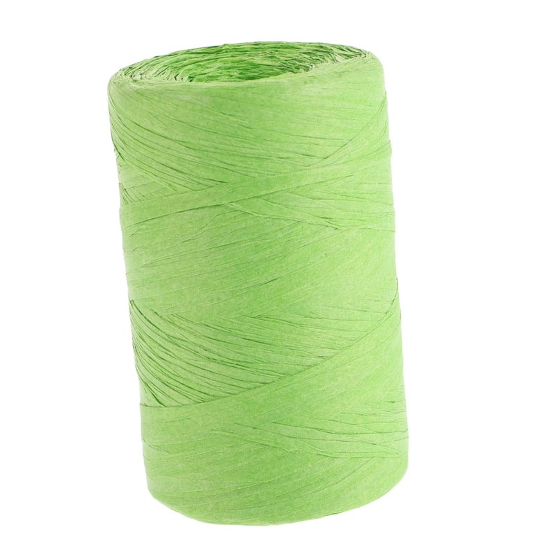Pink Raffia Ribbon Twine 300m Paper Packing Strands for DIY Boxes Decorations - Image 2