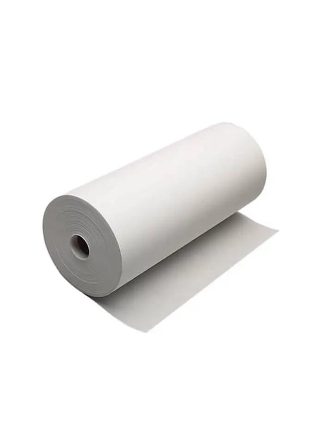 DATO White Masking Paper Roll for Automotive Painting – 90cm x 200m, 40gsm, Dust-Free, Overspray Resistant, Ideal for Spray Booth Use - Image 1