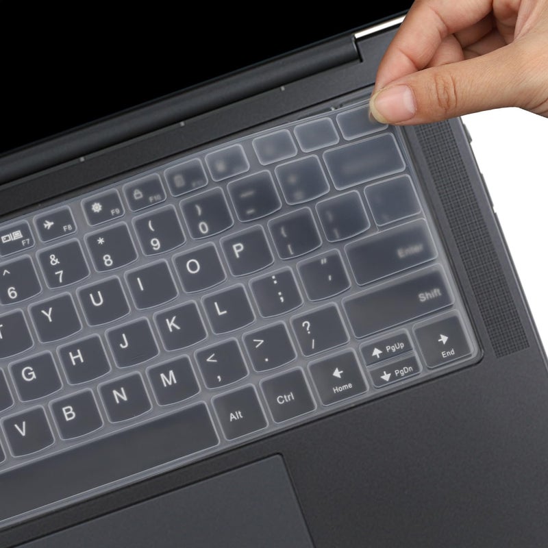 Saco Keyboard Cover 14 Inch for 2025 Lenovo Yoga Slim 7 / Slim 7i (Aura) / Slim 7X and Lenovo Yoga Pro 7 Anti-Faded & Dust-Proof Keyboard Protector - Image 5