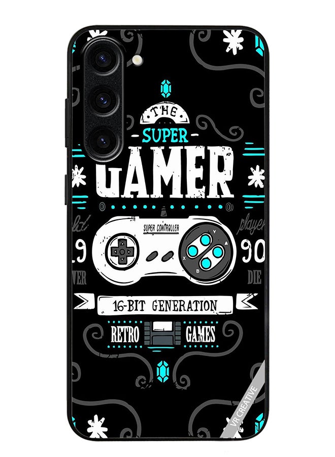 VR CREATIVE Protective Case Cover For Samsung Galaxy S23 FE Super Gamer Design Multicolour - Image 1