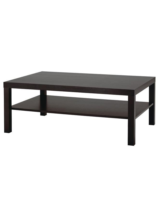 Zaboon Coffee table, black-brown, 118x78 cm - Image 1