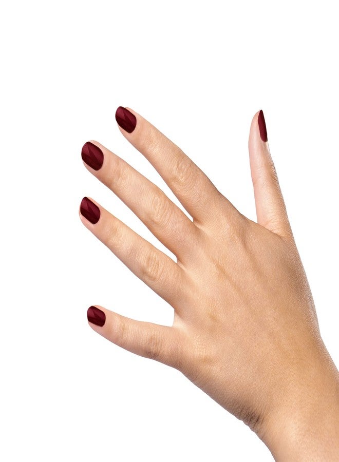 duri Nail Polish, 710 Burgundy Charade, Dark Red, Full Coverage, Glossy Finish, Quck Drying, 0.45 Fl Oz - Image 3