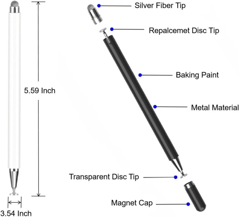Bluejw Stylus Pen for Samsung Galaxy Z Fold 7 5G Fold Edition S Pen for Galaxy Z Fold 7 (Black) - Image 1