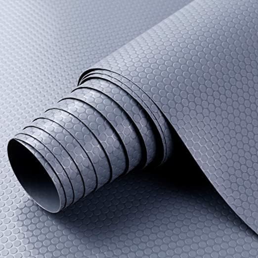 Clairs EVA 10 Meter AntiSlip Mat for Fridge Kitchen Drawer Shelf Liner 1000cm x 45cm Thick 15mm Waterproof NonToxic CuttoSize Durable EasytoClean Grey 10 Meter - Image 1