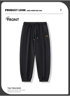 Moovant Men's Trousers, Casual Pants, Jogger Running Ankle Length Thin Quick Drying Ice Silk Pants, Stretch Sweatpants, Pantalones Hombre Bottoms  - Image 5