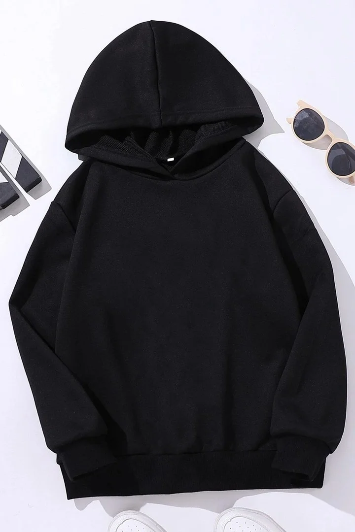 ONLYTRENDWEAR Kids Panda Back Printed Sweatshirt 3-4 Years Old Black