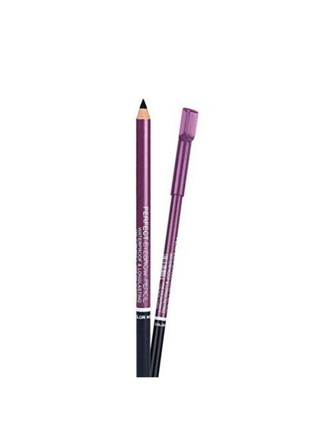 Me Now - Eyebrow Pencil With Comb Professional Makeup (Pack Of 3 Black) - Image 1