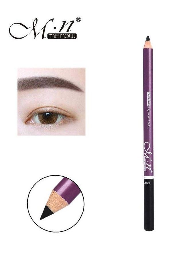 Me Now - Eyebrow Pencil With Comb Professional Makeup (Pack Of 3 Black) - Image 1
