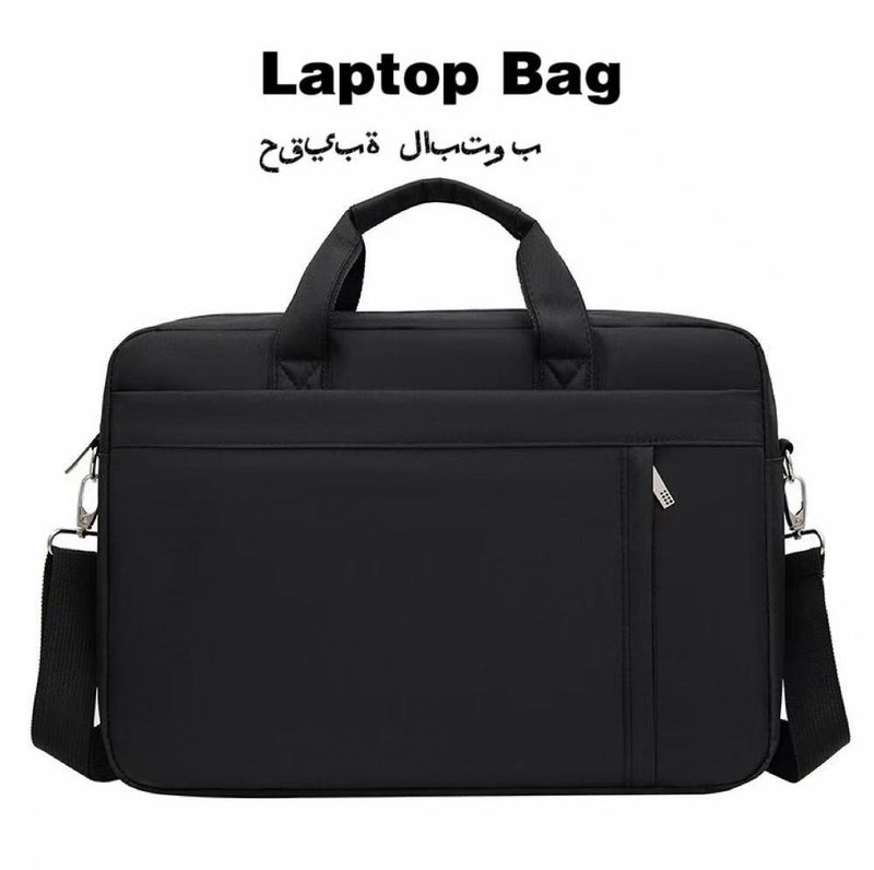 YZMA GLOBAL 15.6 Inch Water Resistant Laptop Bag Lightweight Business Briefcase Portable Shoulder Messenger Handbag for Men Women Office Travel - Image 1