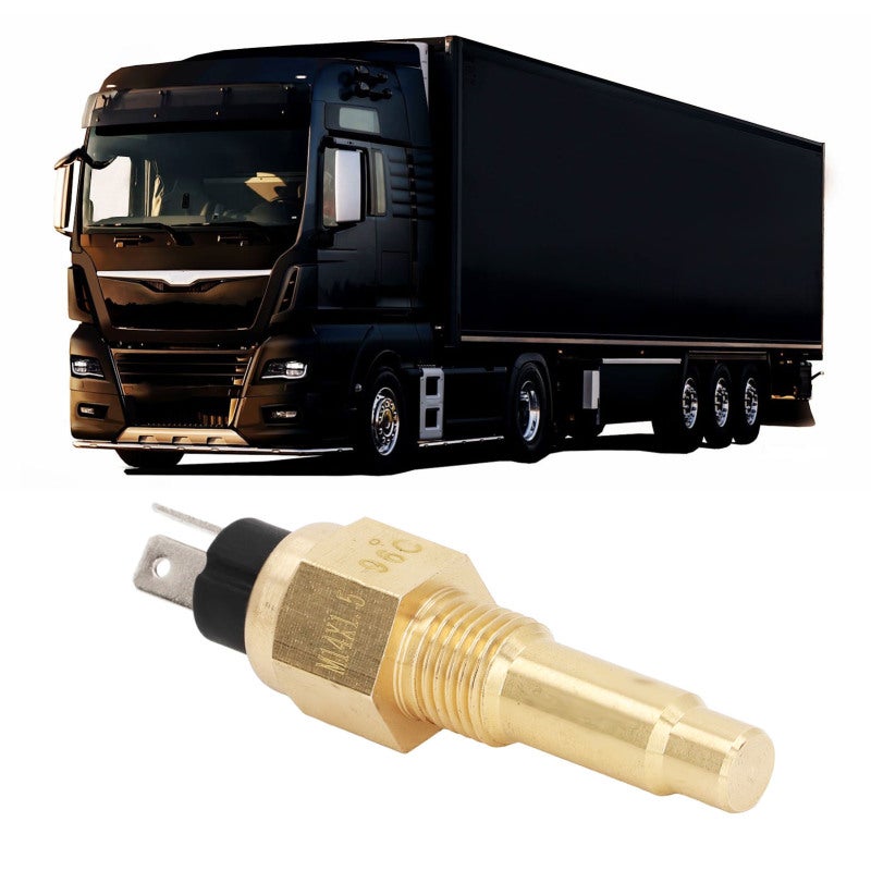 Water Temperature Sensor Engine VDO Temp Gauge Sender Unit 96°C Alarm Temperature - Image 5