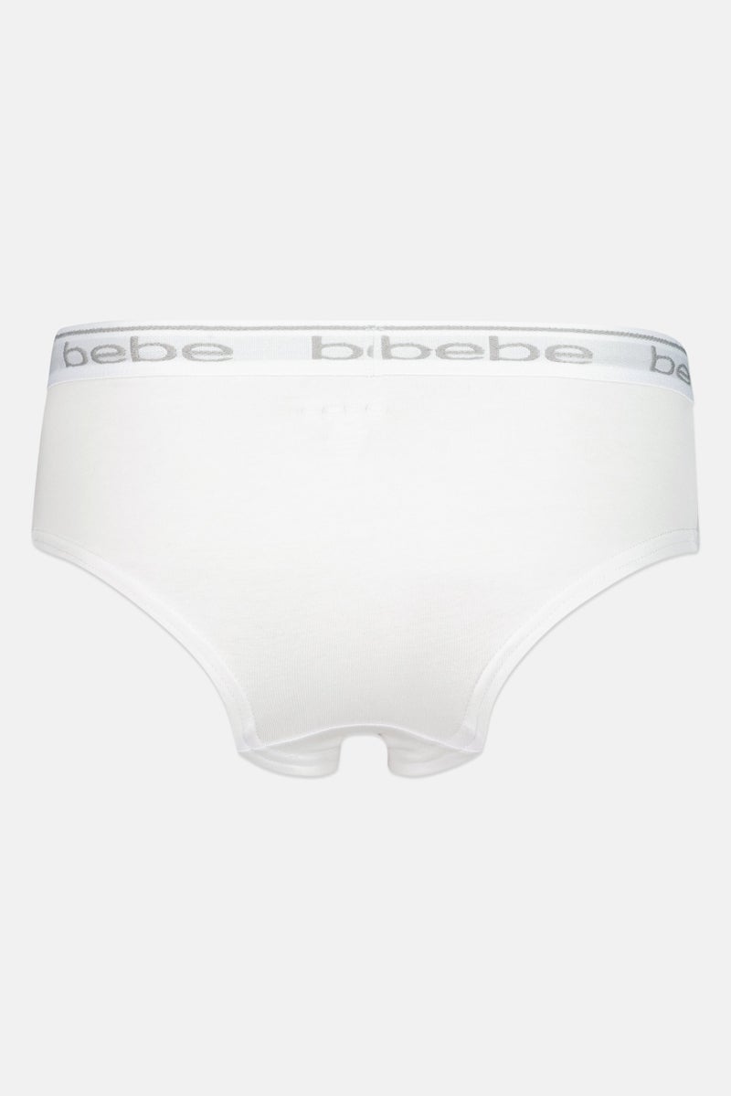 bebe Women 3 Pcs Brand Logo Bikini Panties, Multicolor - Image 5