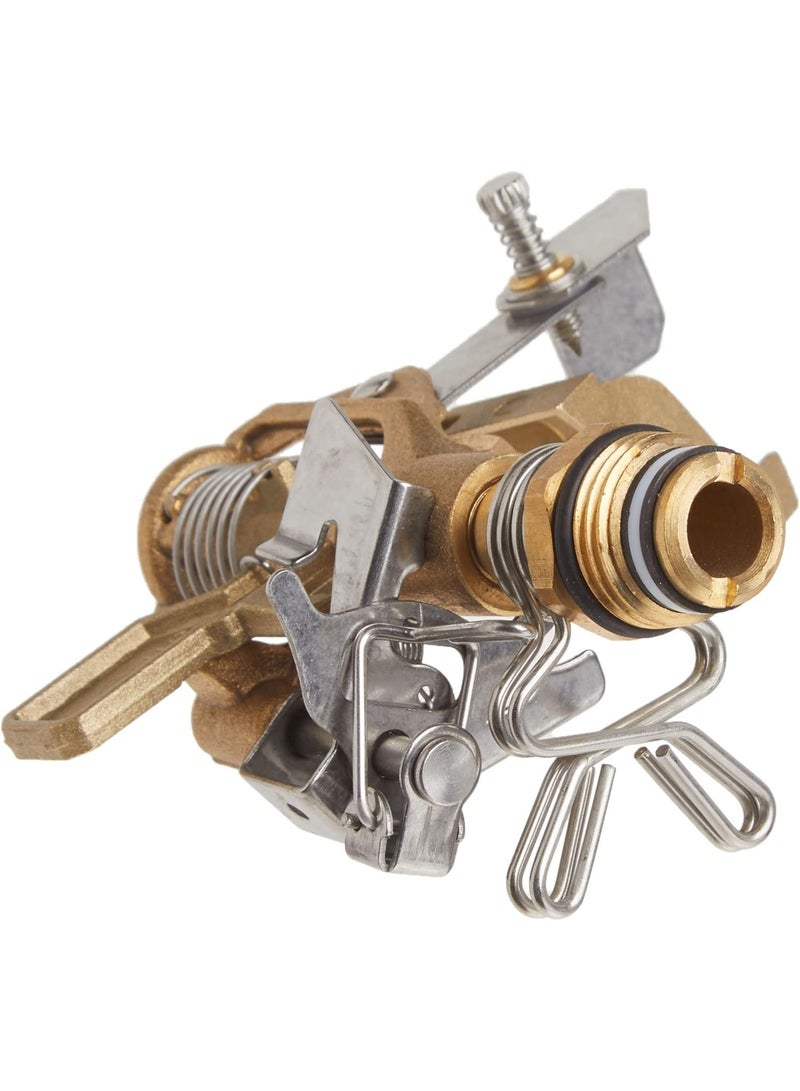 Orbit 55032 1/2" BRS Sprinkler Head, Connection, Silver and Gold - Image 2