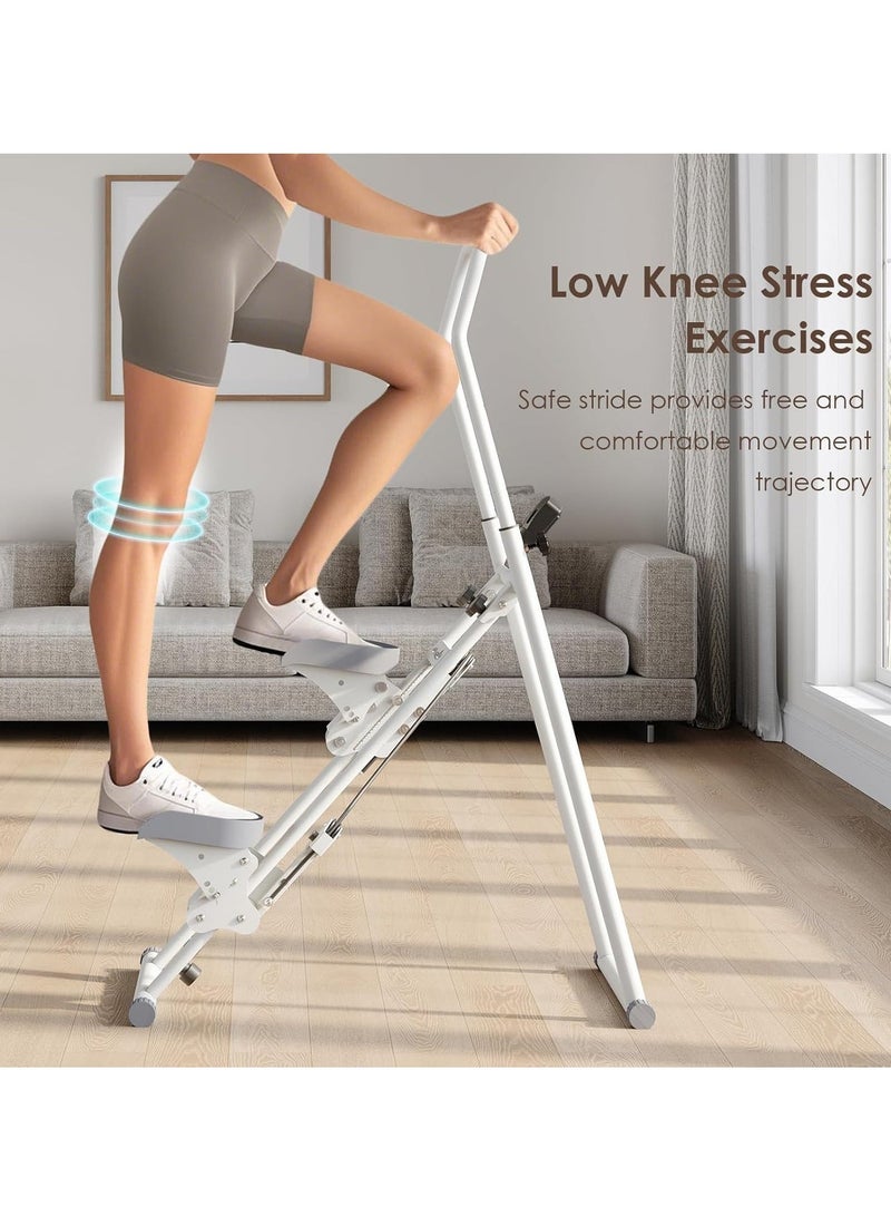 Jourvent Stair Climbing Machine, Folding Stepper Cardio Machine for Home Gym, Adjustable Full Body Workout Equipment, Space-Saving Stair Climber for Muscle Sculpting - Image 5