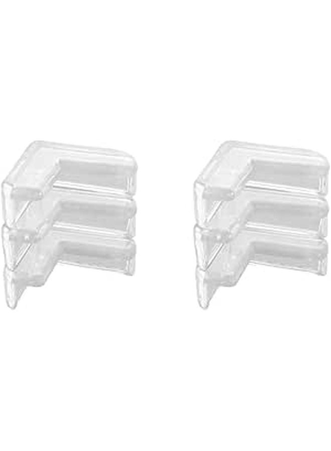 24 Pcs Soft Clear Table Corner Protectors Childproof Safety Edge Guards Desktop - Image 1