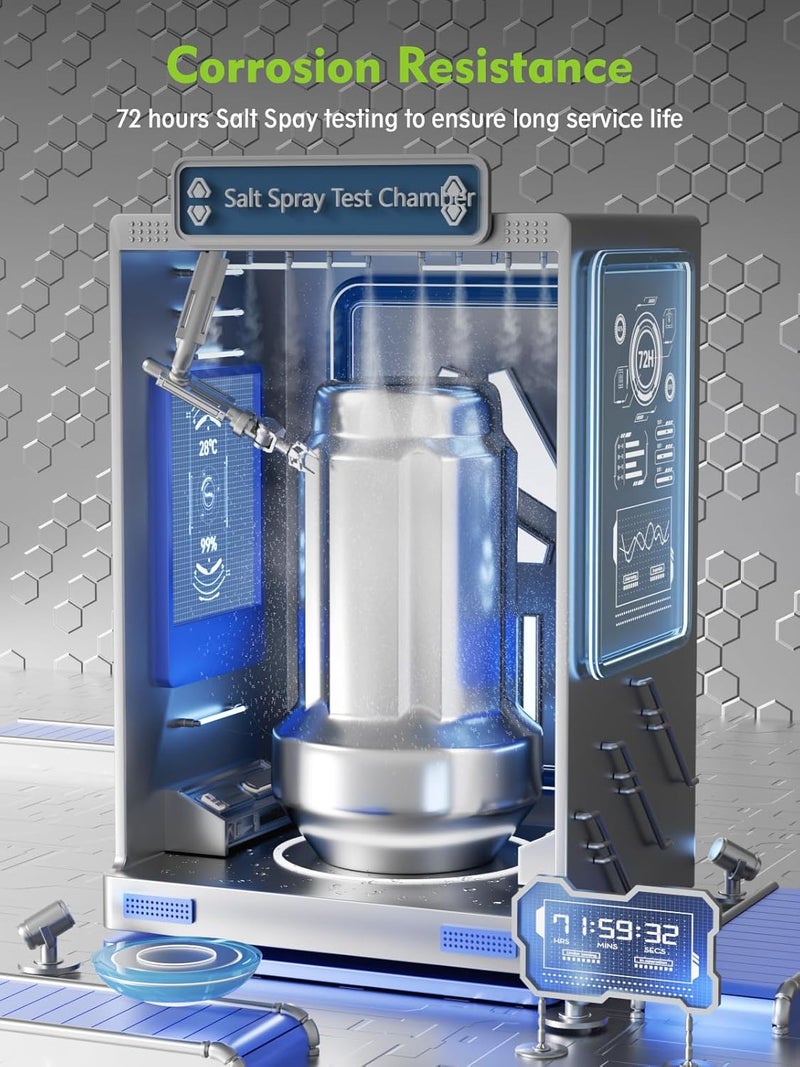 AUTOPTIM M12x1.25 Chrome Closed End Lug Nuts - Image 3