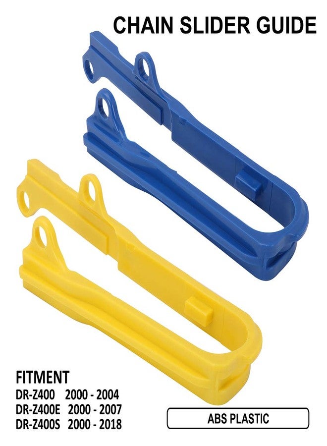 YSMOTO Motorcycle Chain Slider Swingarm Guide Protector For Suzuki DRZ400 2000-2004 DRZ400E 2000-2007 DRZ400S 2000-2018（Blue） - Image 2
