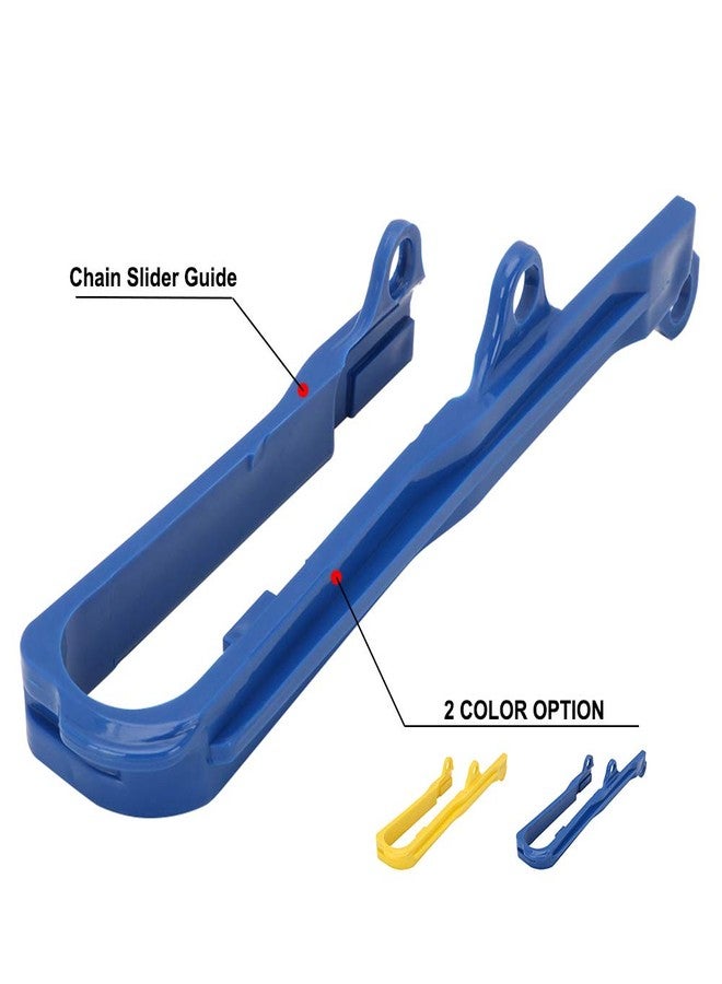 YSMOTO Motorcycle Chain Slider Swingarm Guide Protector For Suzuki DRZ400 2000-2004 DRZ400E 2000-2007 DRZ400S 2000-2018（Blue） - Image 3