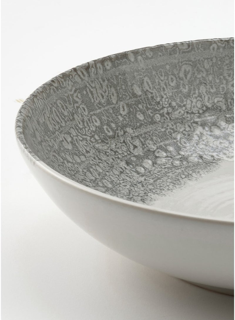 Deep Plate Patterned Grey 19 cm - Image 2