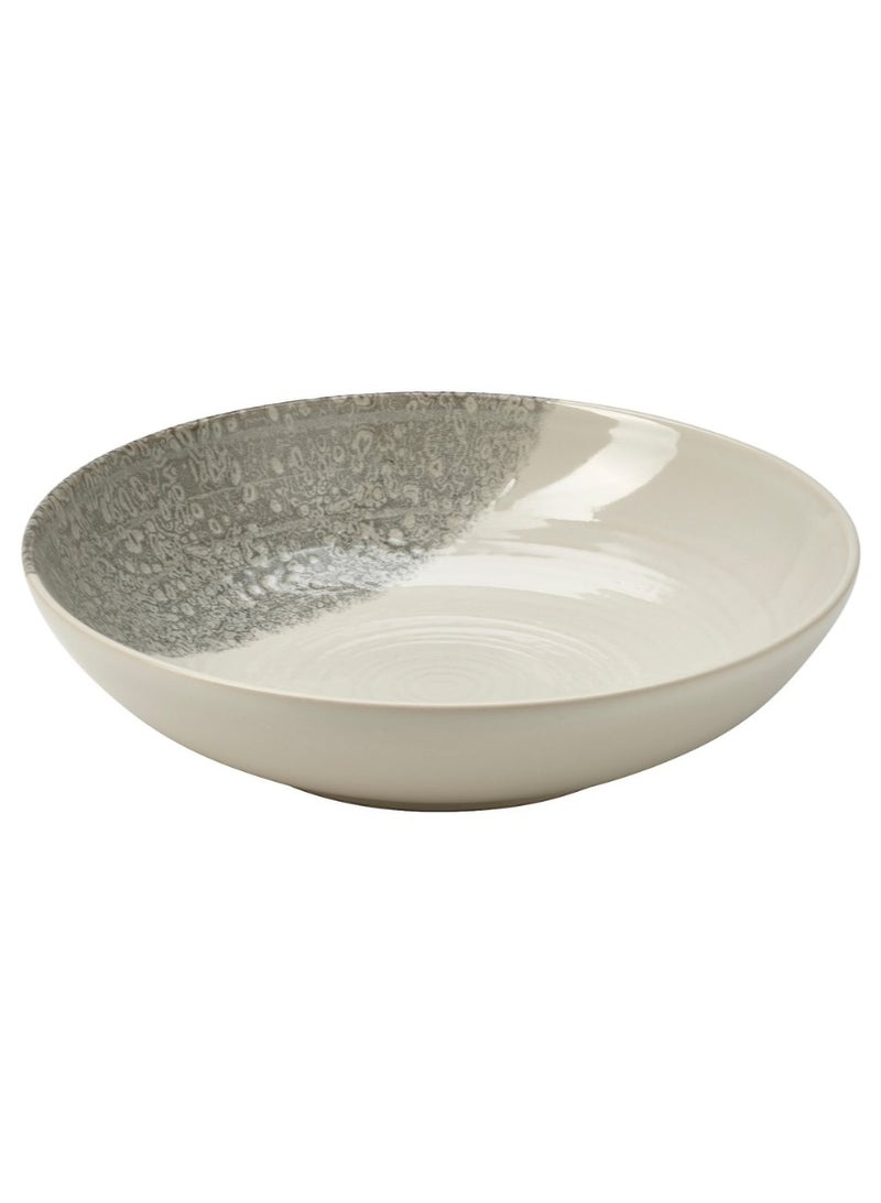 Deep Plate Patterned Grey 19 cm - Image 1