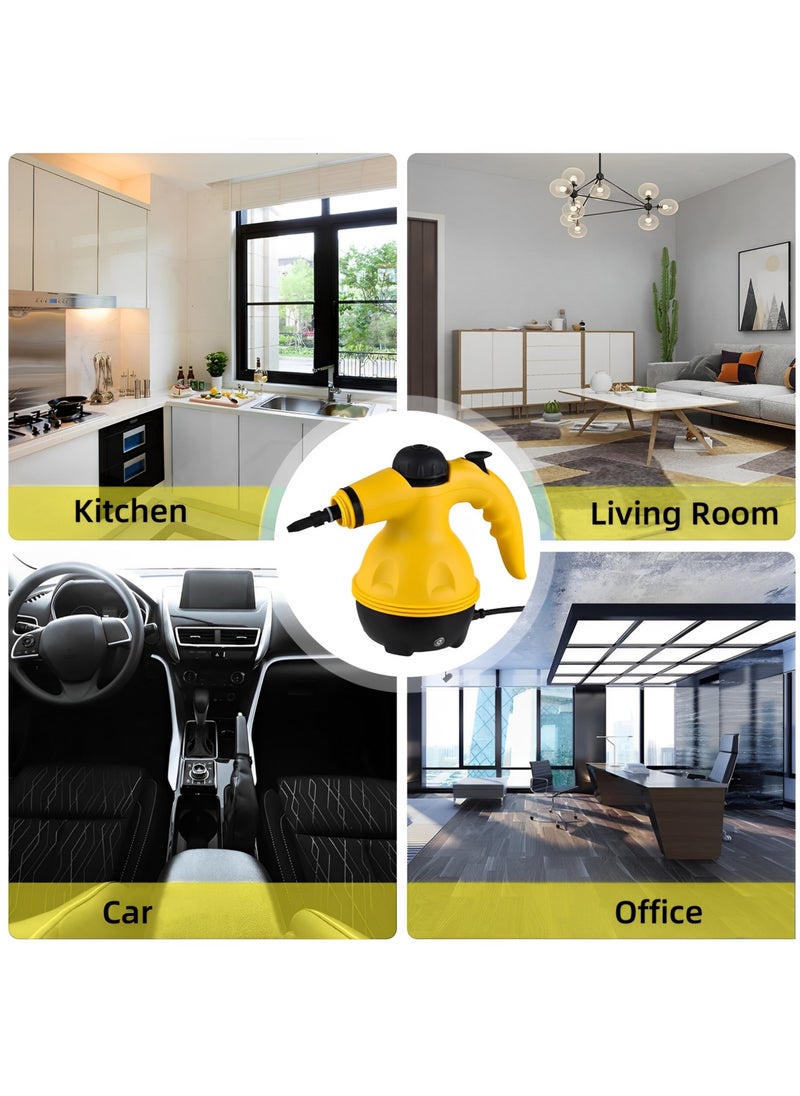 Perfin - Handheld Steam Cleaner, High Pressure Steam Cleaner with 11 Accessories for Most Floors, Counters, Appliances, Windows, Autos and More - Image 1
