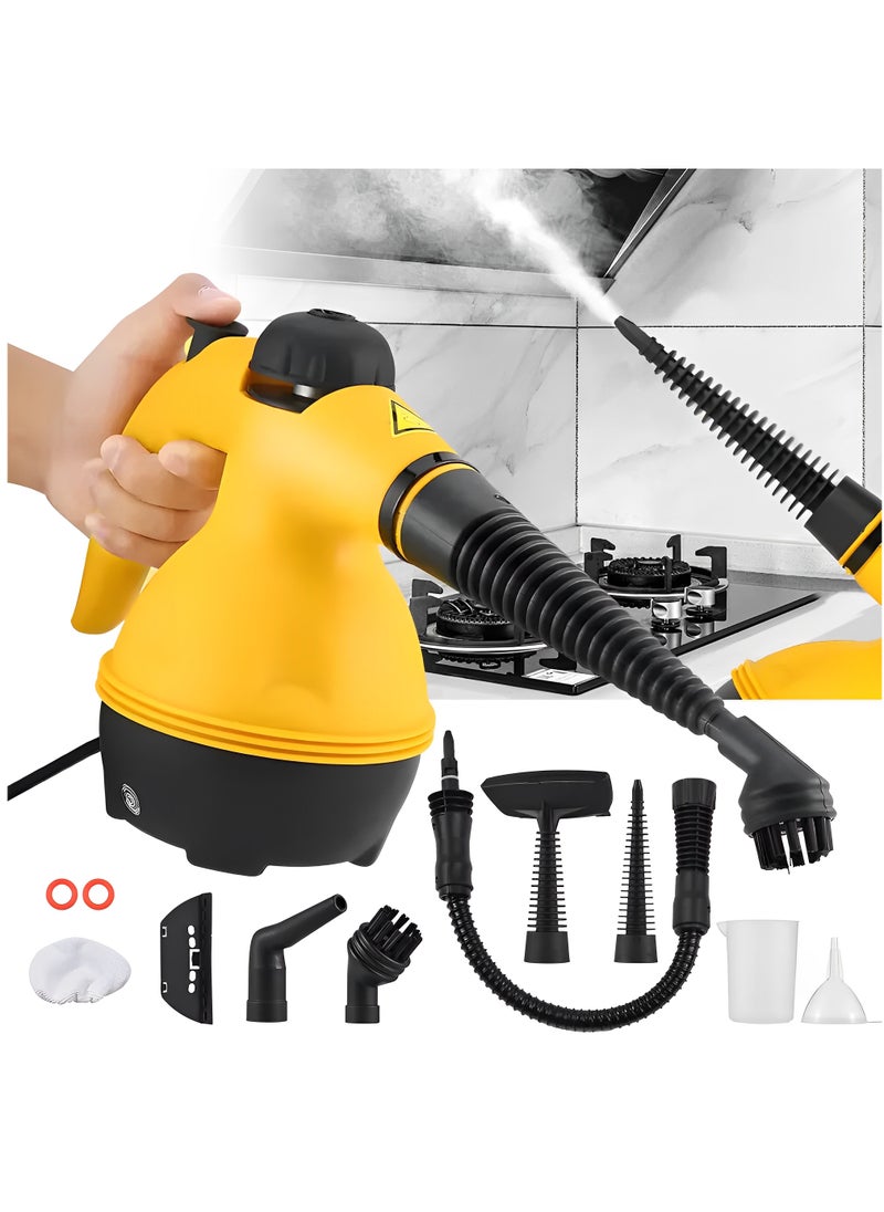 Perfin Handheld Steam Cleaner, High Pressure Steam Cleaner with 11 Accessories for Most Floors, Counters, Appliances, Windows, Autos and More  - Image 1
