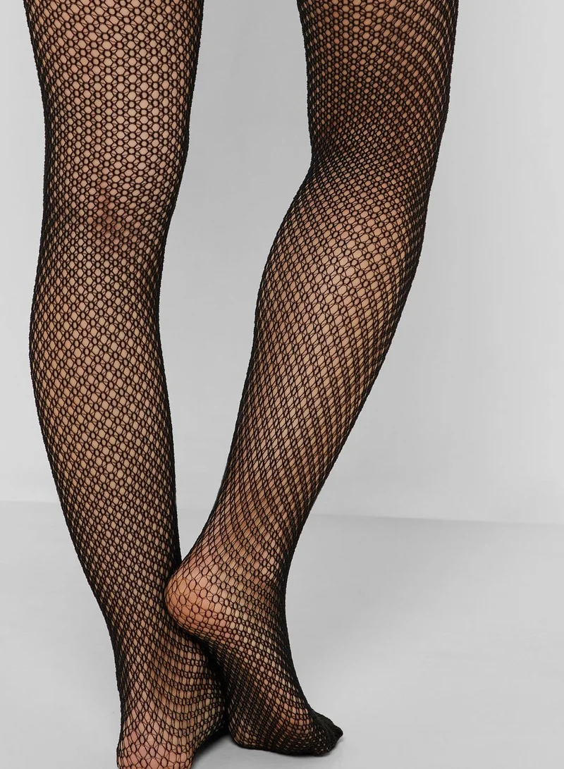 FOREVER 21 Sheer Geo Tights