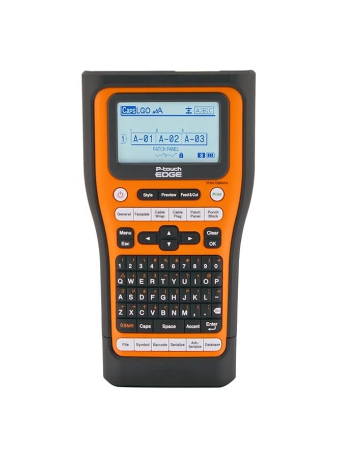 brother Brother PT-E560BTVP P-Touch Edge Handheld Industrial Label Printer with Bluetooth and Dual auto-Cutter (up to 24mm Labels) - Image 1