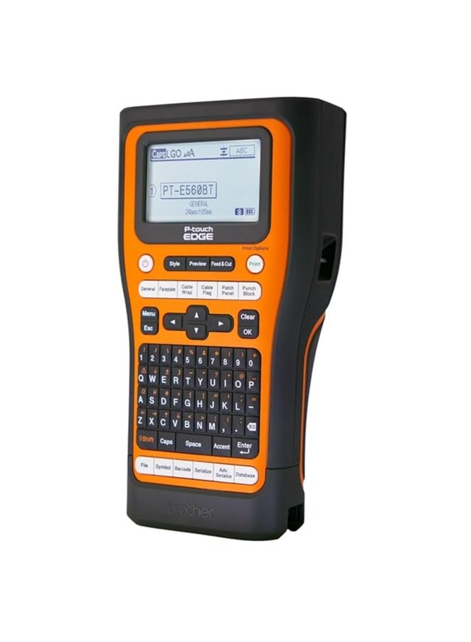 brother Brother PT-E560BTVP P-Touch Edge Handheld Industrial Label Printer with Bluetooth and Dual auto-Cutter (up to 24mm Labels) - Image 3