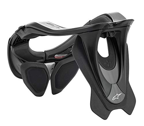 Alpinestars 6500019 Bionic Neck Support Tech 2 XSM Black Cool Grey BlackCool Gray XSM - Image 3
