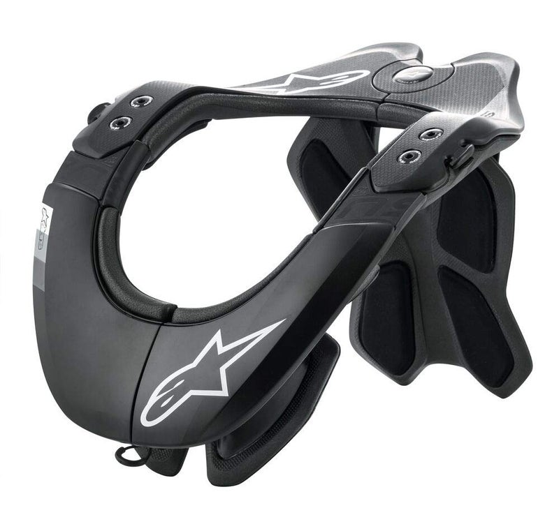 Alpinestars 6500019 Bionic Neck Support Tech 2 XSM Black Cool Grey BlackCool Gray XSM - Image 2