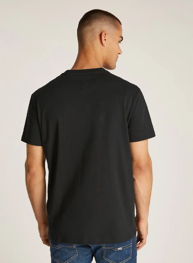 TOMMY JEANS Signature Logo Embroidery T-Shirt
