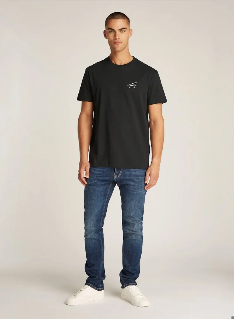 TOMMY JEANS Signature Logo Embroidery T-Shirt