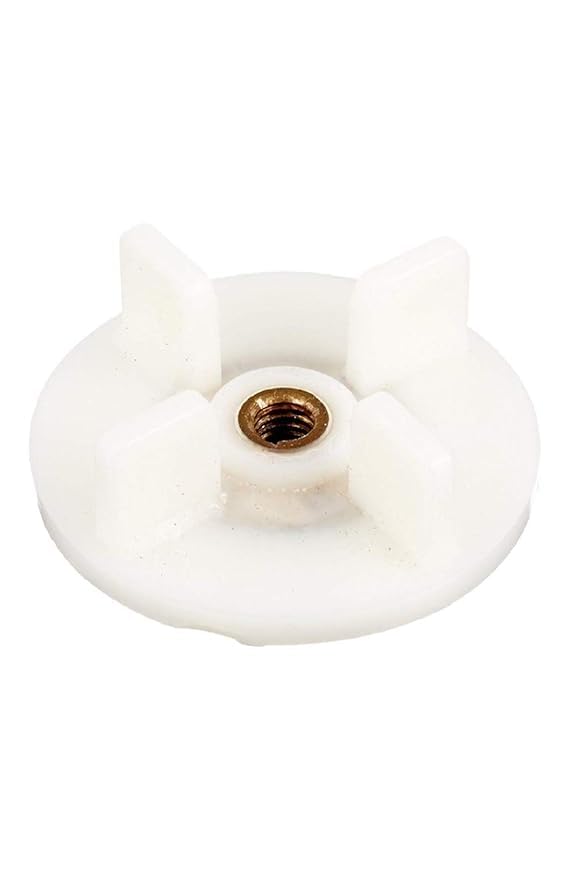 H HADDU H HADDU JAR Coupler Suitable for All Four Teeth Coupler Mixer Grinders Set of 2PCS White  - Image 2
